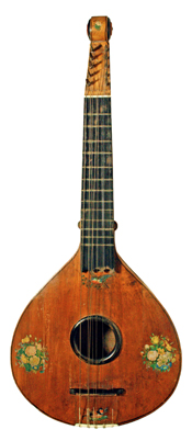 Emmentaler Halszither; Peter Zaugg, Liechtgut bei Siegnau (Schweiz), um 1830