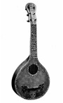 Terzgitarre, Gennaro Fabricatore, Neapel 1800; Inv.-Nr. 576