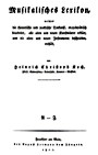 Heinrich Christoph Koch: Musikalisches Lexikon, Frankfurt a.M. 1802, Sp. 708