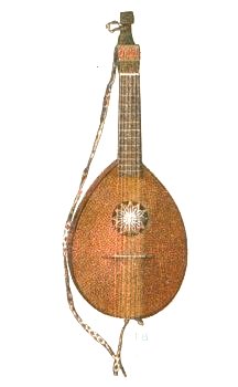 English guitar, um 1800; Musikinstrumenten-Museum der Universitt Leipzig, Inv.-Nr. 623