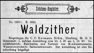 Warenzeichen Bhm