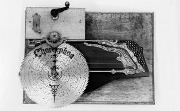 Lochplatten-Zither "Chordephon", Claus & Co. Leipzig, um 1900