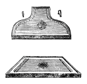 Praetorius 1620, Taf. XXXVI, Nr. 1 und 3