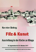 Plakat Ausstellung Globig