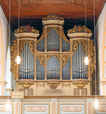 Silbermann-Orgel Georgenkirche Rtha