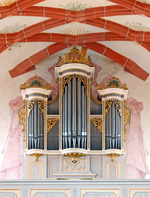Silbermann-Orgel Marienkirche Rtha